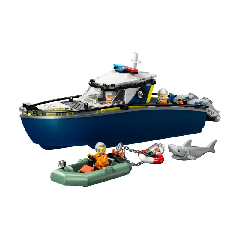 City Persecución en Barco de Policía