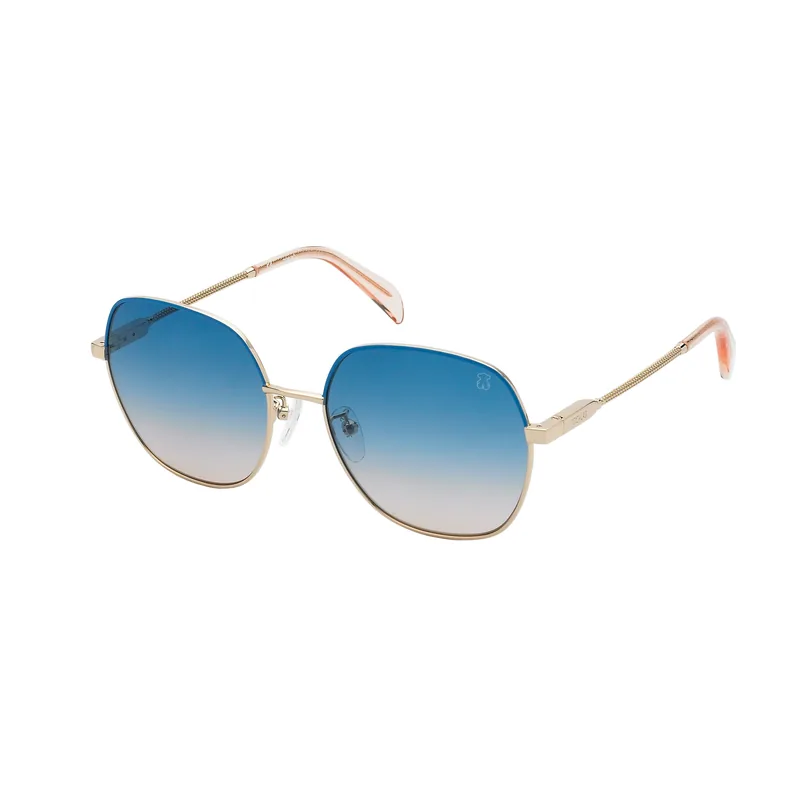 Gafas DE SOL STO439 Shiny Rose Gold With Blue Parts 56/17/140 Para Mujer