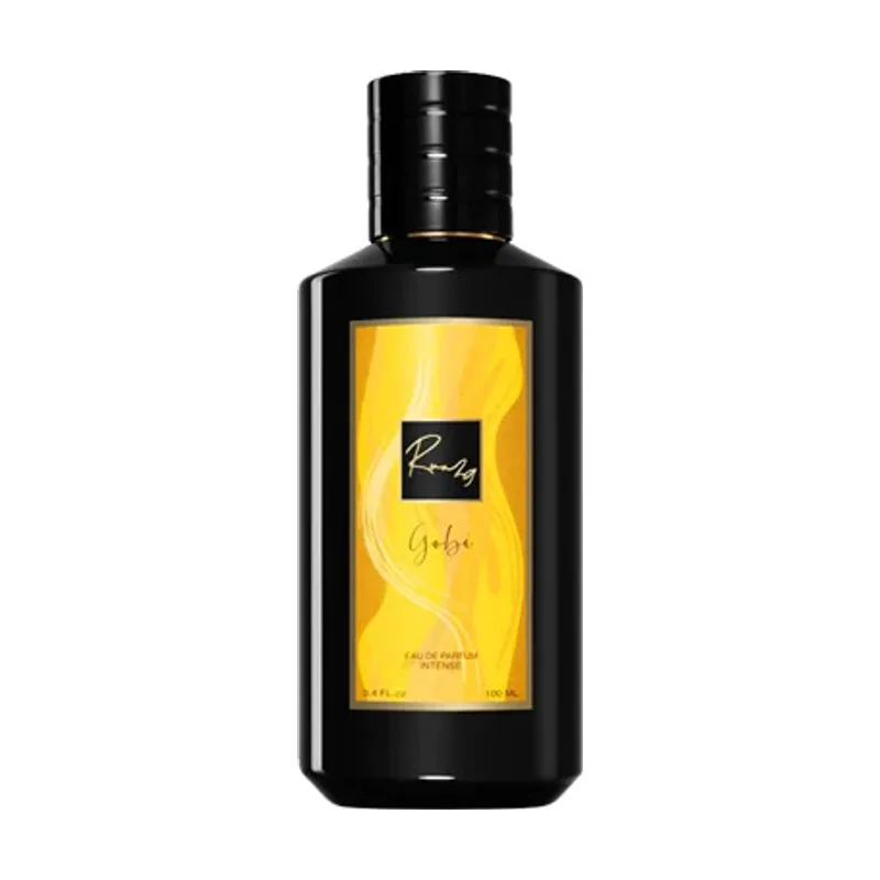 Perfume unisex Gobi Intense eau de parfum aroma ambarado cálido y envolvente elegancia duradera en frasco de lujo ideal para cualquier ocasión