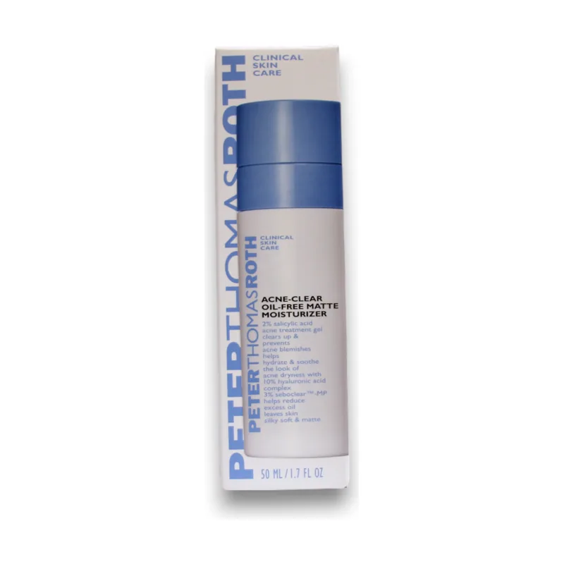 Acne-clear, oil-free, hydrating and repairing, gel, for face, 50 ml