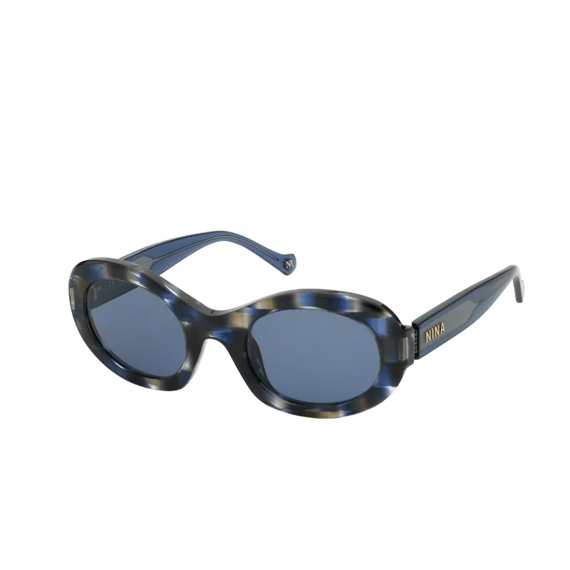 Gafas DE SOL SNR321 Shiny Blue Pattern Brown 52/24/140 Para Mujer