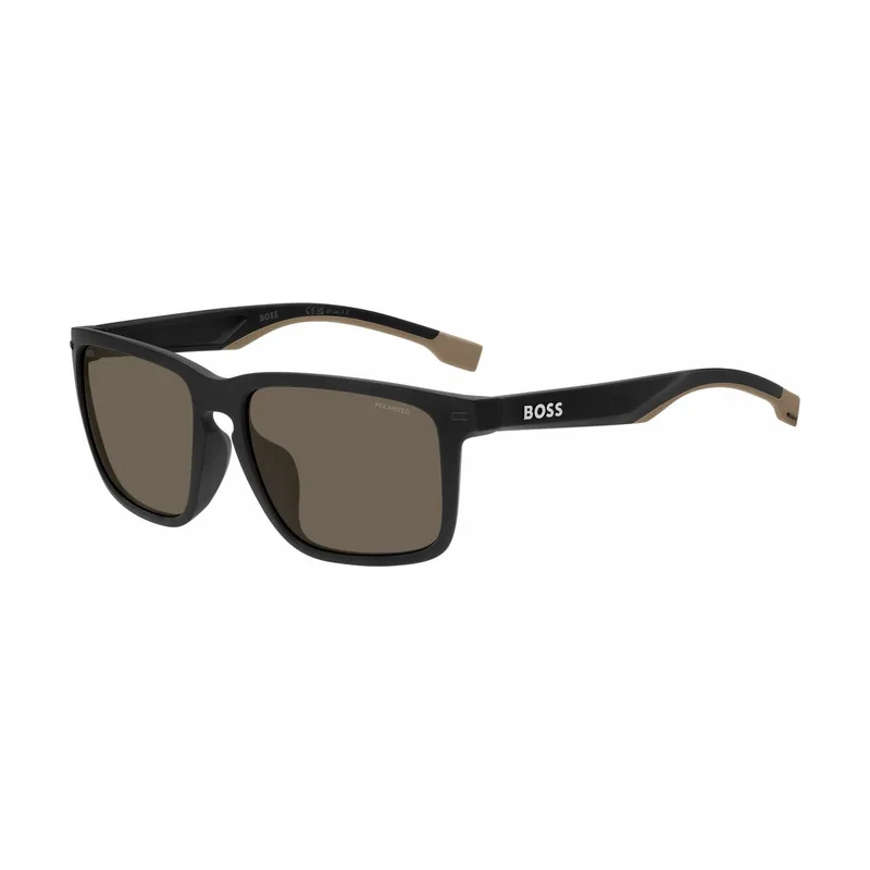 BOSS 1542/F/S 087 Matte Black Beige 59/17/140 Hombre