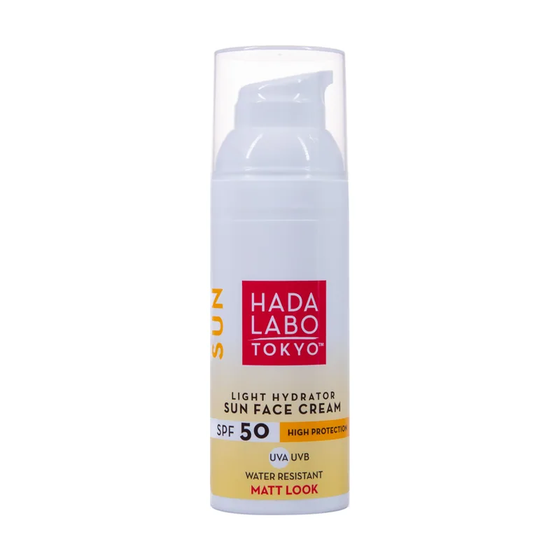 Sun, hyaluronic acid, hydrating, sunscreen cream, for face, spf 50, 50 ml
