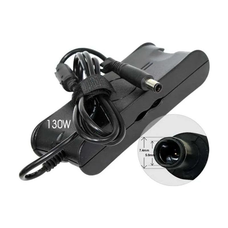 Cargador para portátil dell 130w 19.5v 6.7a 7,4 mm x 5,0 mm