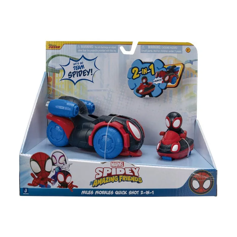 Miles Morales Quick Shot 2 en 1