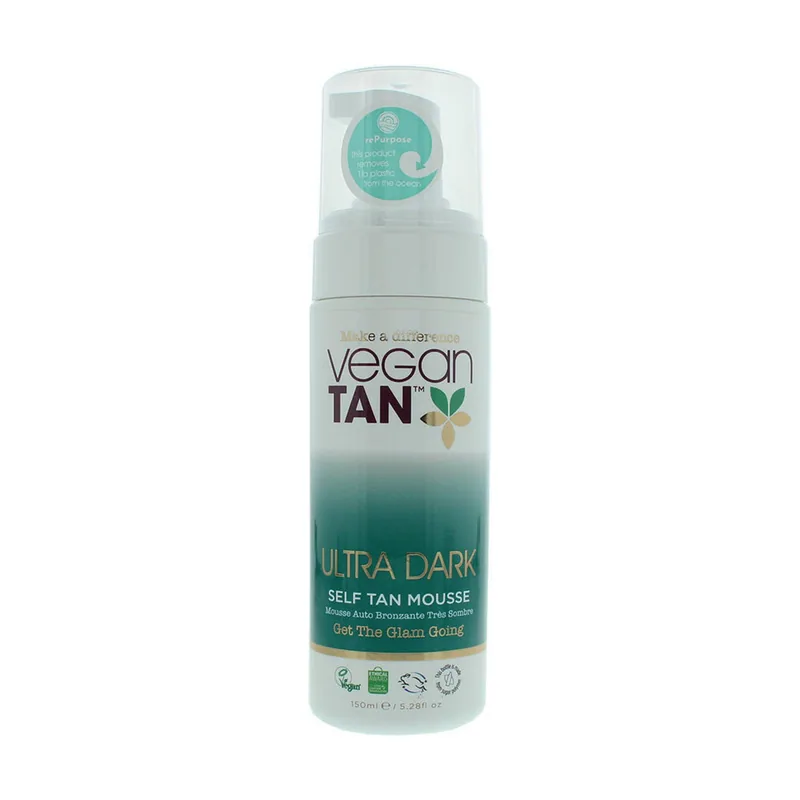Ultra Dark Self Tan Mousse Long-Lasting Streak-Free Fake Tan 150ml