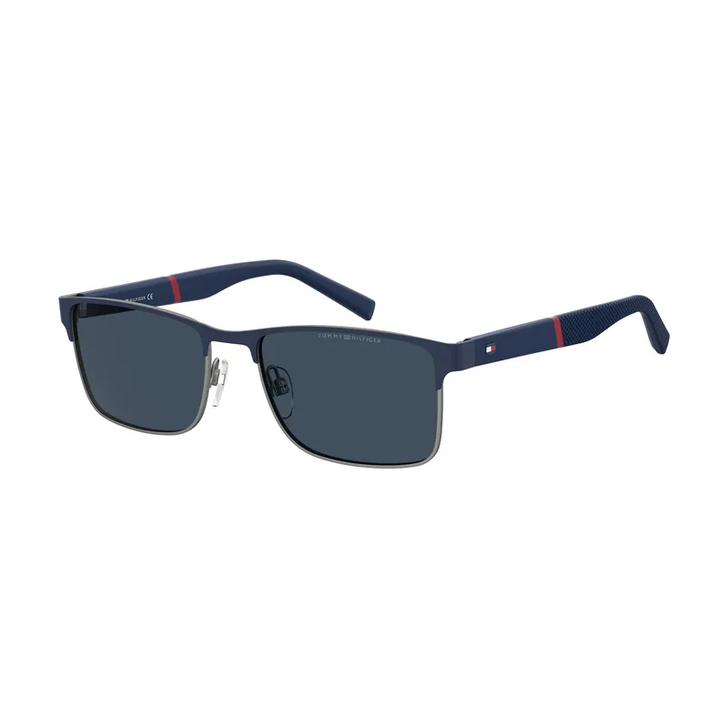 Gafas Tommy Hilfiger - Modelo: TH 2040/S C: Matte Blue Ruthenium Eye size: 56_Bridge size: 19 / Polarized: No