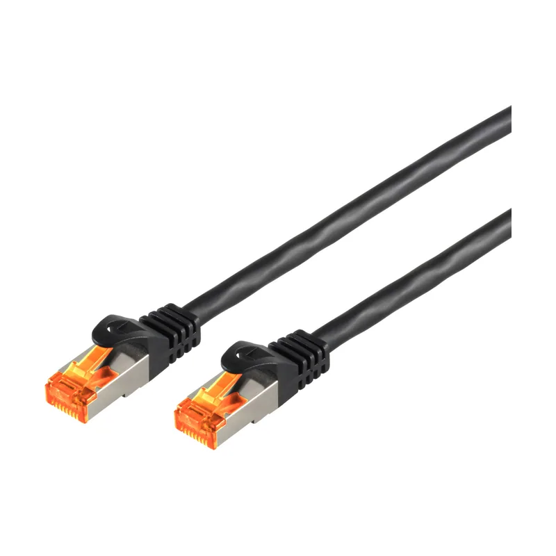 S/CONN maximum connectivity 08-26085 cable de red Negro 15 m Cat6a S/FTP S-STP