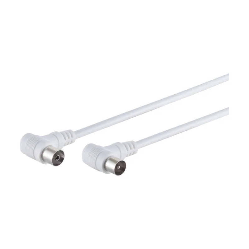 Cable coaxial 2 x ángulo
