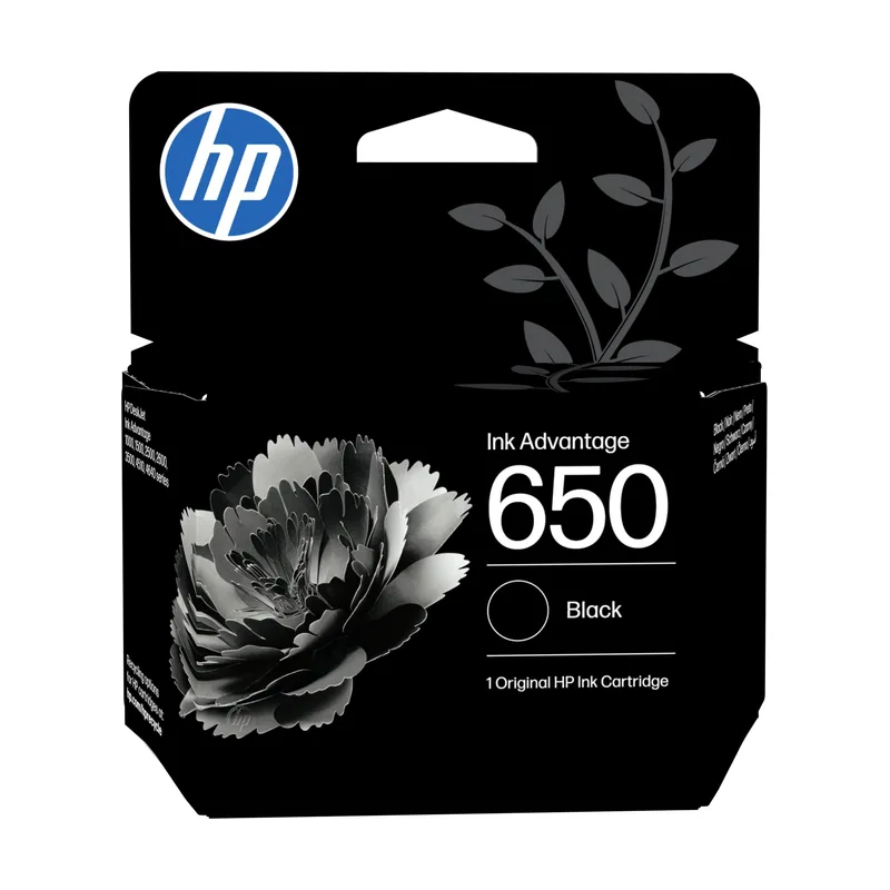 650 Black Ink Advantage Cartridge Cartucho de Tinta