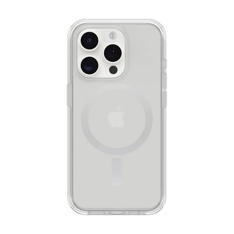 Funda Symmetry Clear MagSafe para iPhone 15 Pro