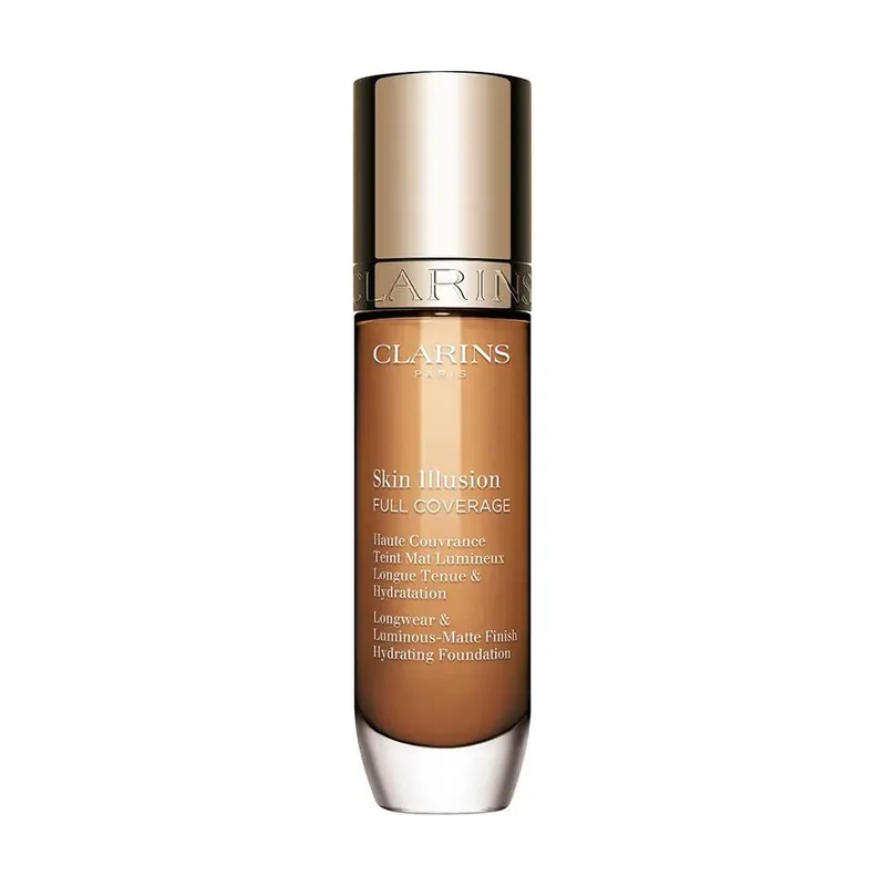 Clarins Skin Illusion Base de Maquillaje Alta Cobertura Tono 114