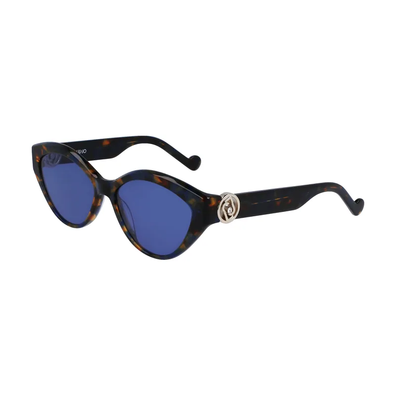 LJ767SR 460 Blue Tortoise 56/16/140 Mujer