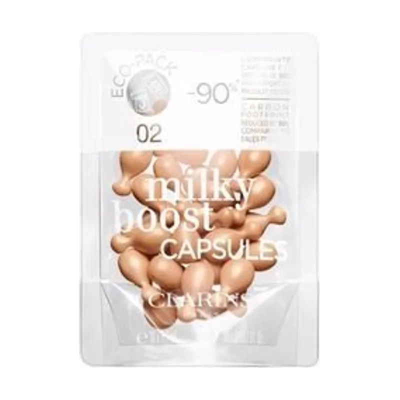 Clarins Milky Boost Cápsulas Iluminadoras 30