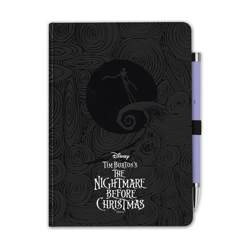 Cuaderno Disney Pesadilla antes de Navidad con boligrafo