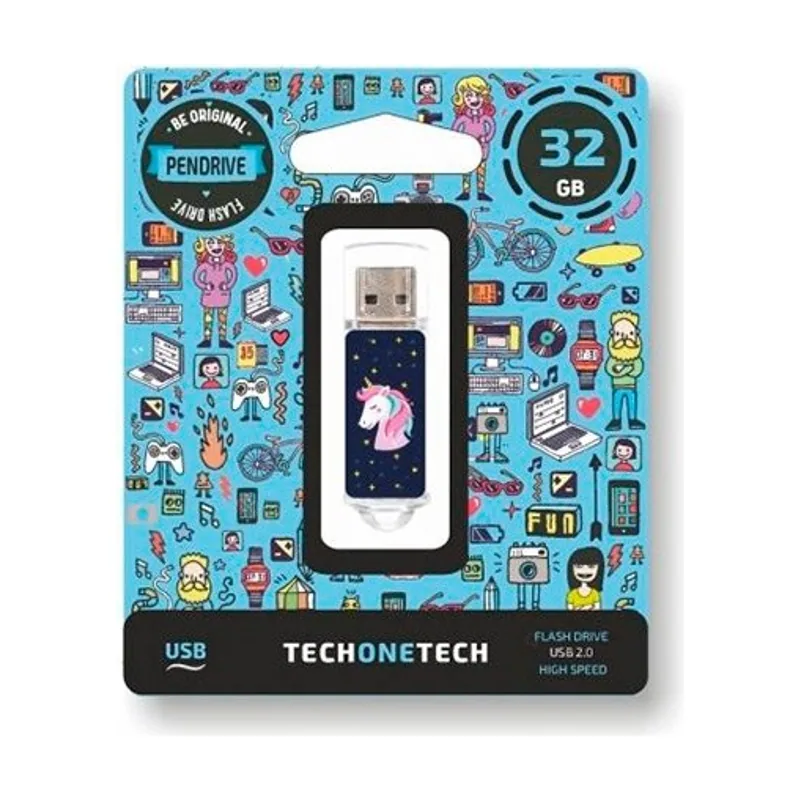 TECH1TECH Unicornio dream flash USB 32 GB USB tipo A 2.0