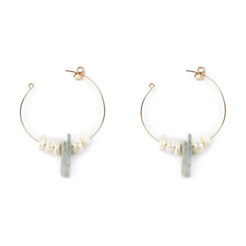 Pendientes LAO Green 4CM