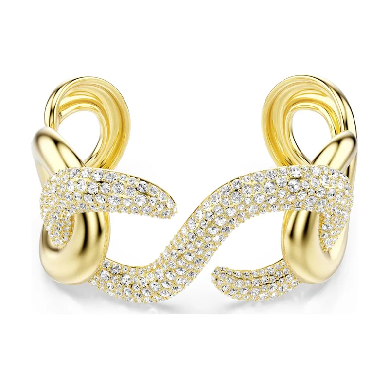 Brazalete Dextera, Talla redonda, Acabado en oro de 18 quilates