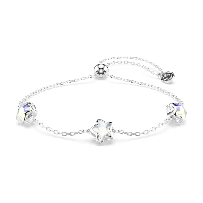 Pulsera Chroma, Estrella, Baño de rodio
