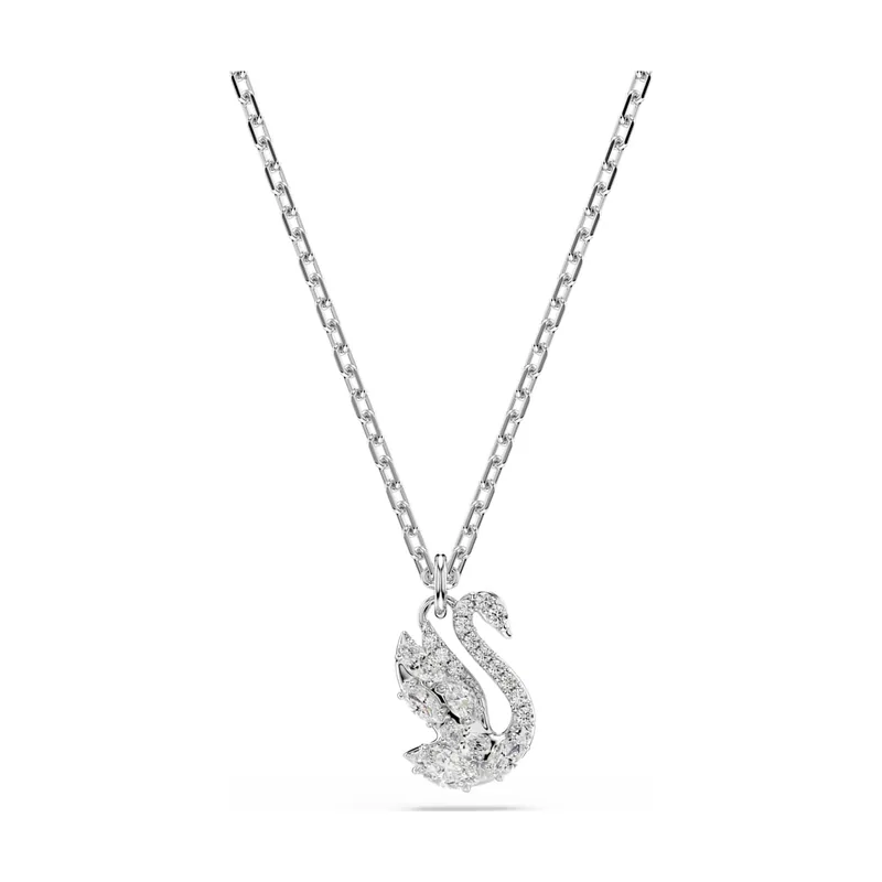 Colgante Swan, Tallas mixtas, Cisne, Baño de rodio