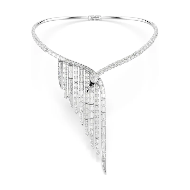 Collar Vienna, Tallas mixtas, Cisne, Baño de rodio