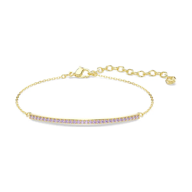 Pulsera Only, Talla redonda, Acabado en oro de 18 quilates