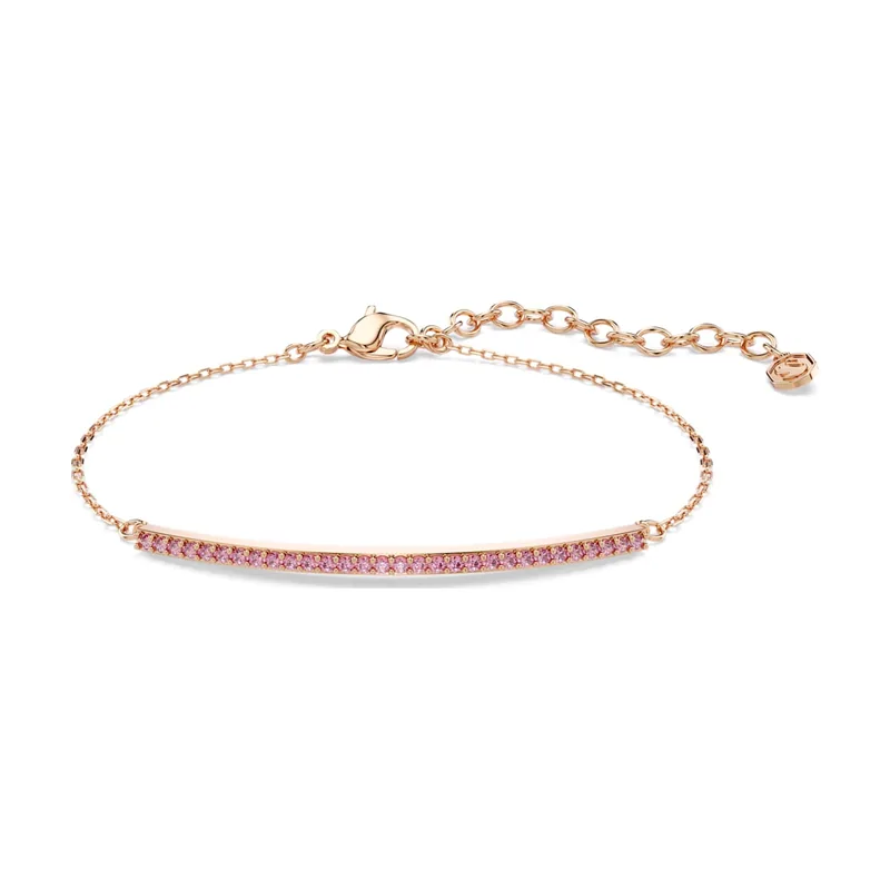 Pulsera Only, Talla redonda, Acabado en oro rosa de 18 quilates