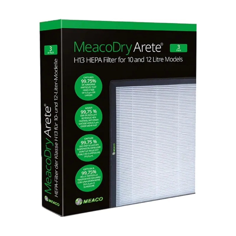 Dry Arete One Filtro Hepa H13 10L / 12L, 3 piezas, Filtros