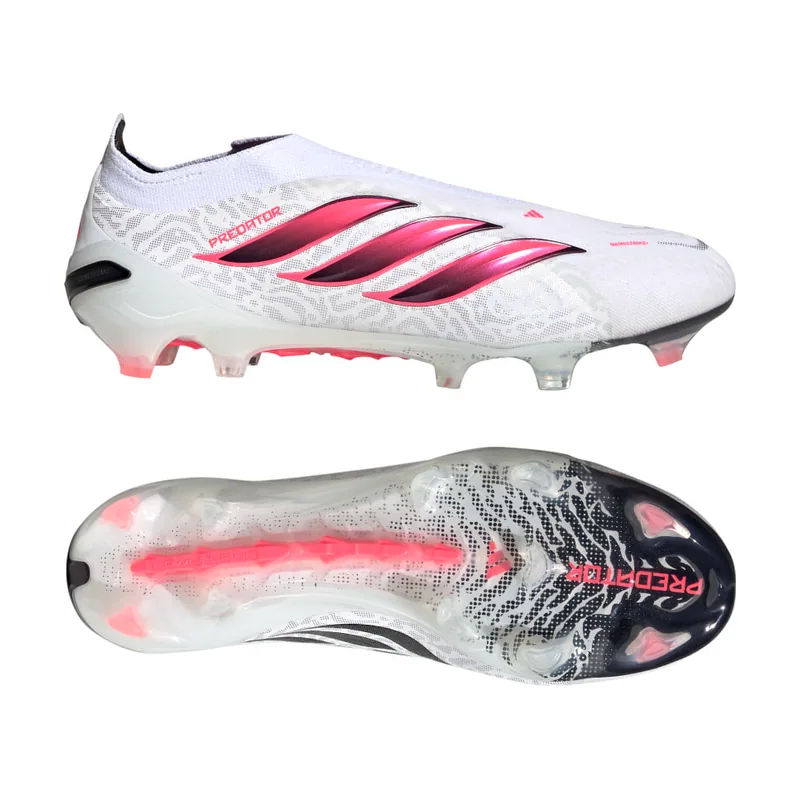 Bota de fútbol sin cordones Predator Elite para césped natural seco