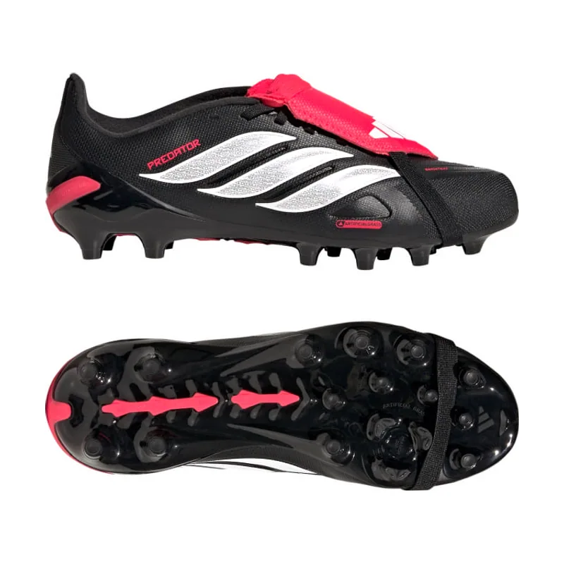 Bota de fútbol con lengüeta plegable Predator League césped artificial