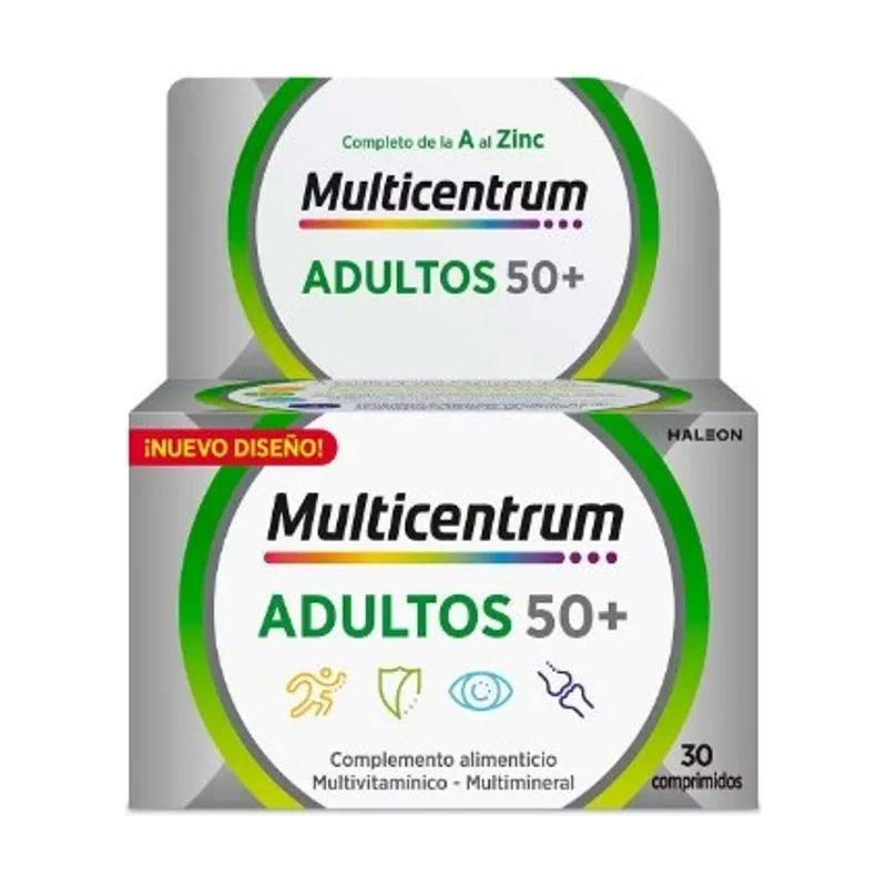 Adultos 50+ 30 Comprimidos