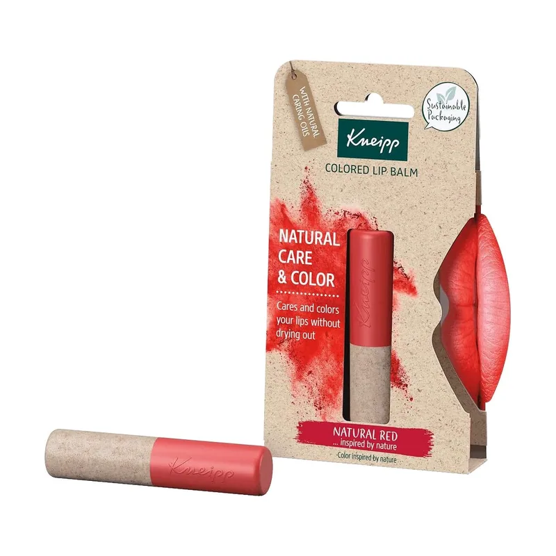 Bálsamo Labial Natural Rojo 3,5g