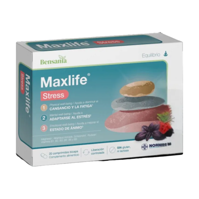 Bensania Maxlife Stress 20 comprimidos