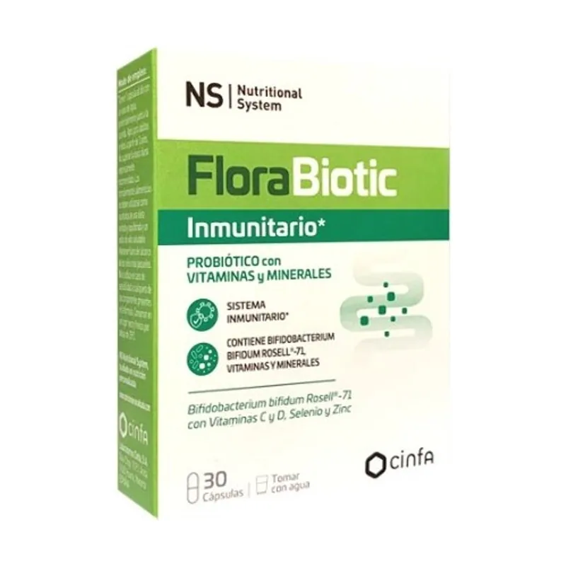 Florabiotic Inmunitario 30 Cápsulas