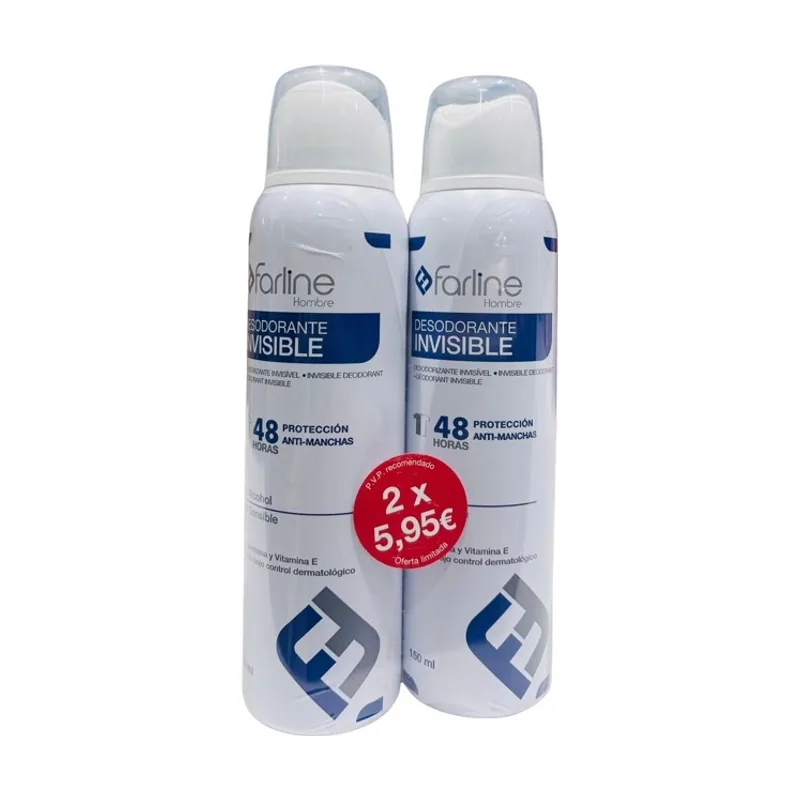 Farline Duplo Desodorante Para Hombre Spray - Farline-aposan