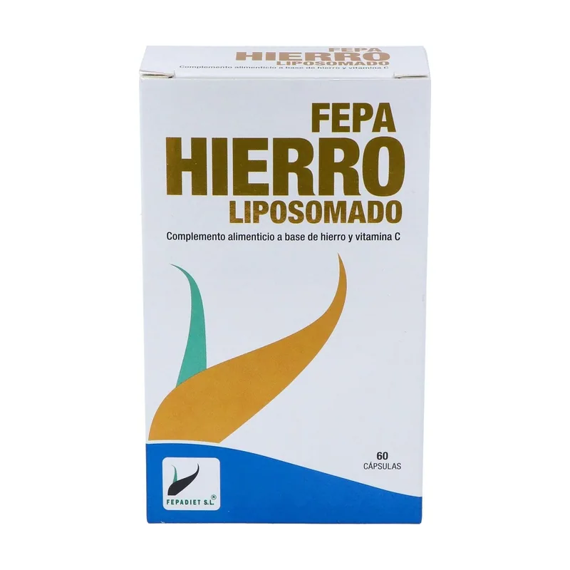 Fepadiet Hierro Liposomado 30mg 60caps