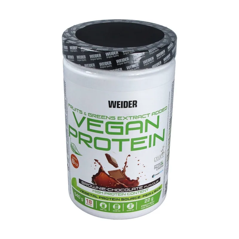 Suplemento Alimenticio Vegan Protein Chocolate 540g