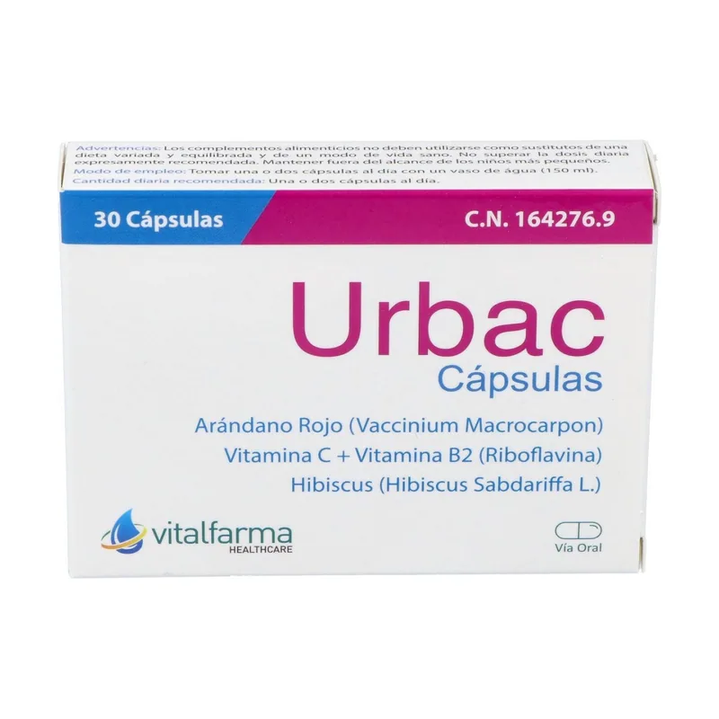 Urbac 30 Capsulas