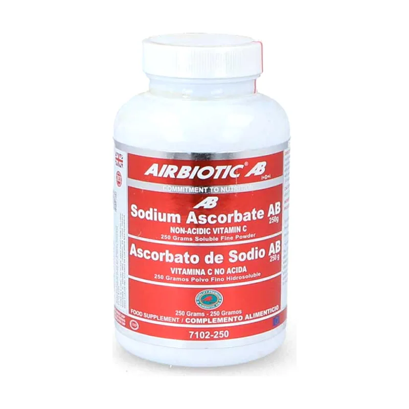 Ascorbato Sodio No Acido 250Grs. Airbiotic.