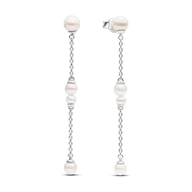 Pendientes Pendientes Colgantes Perlas Cultivadas de Agua Dulce 293152C01