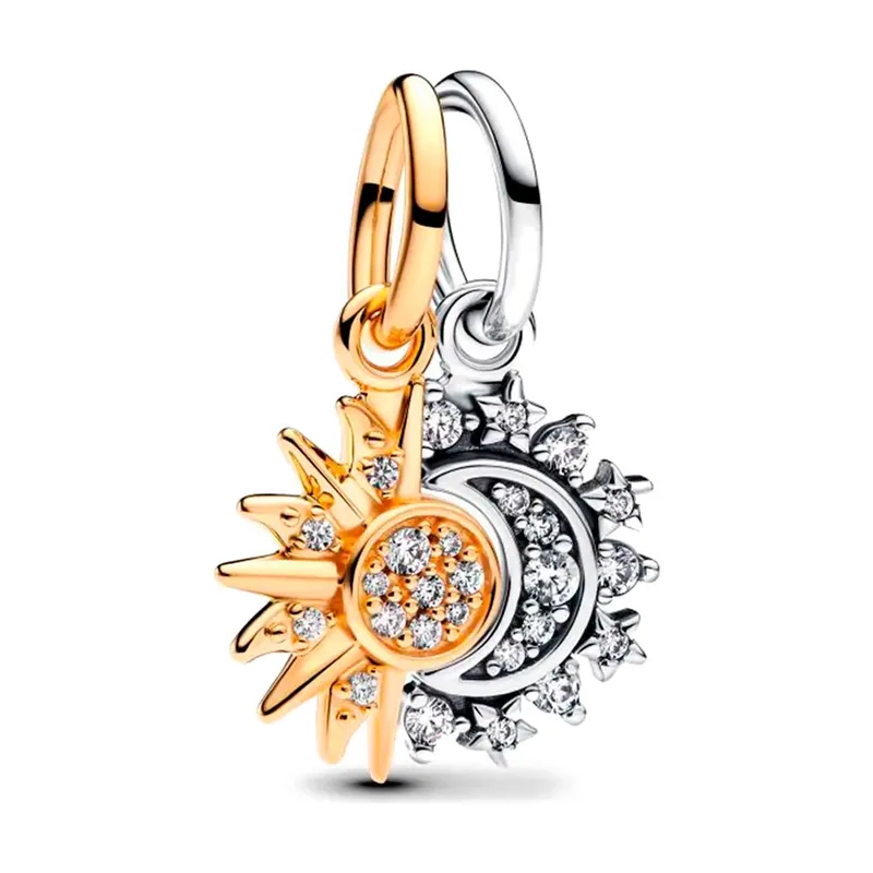 Charm colgante divisible de sol y luna 763585C01