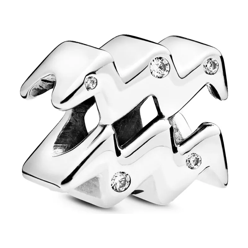 Charm Zodiaco Acuario Brillante 798415C01