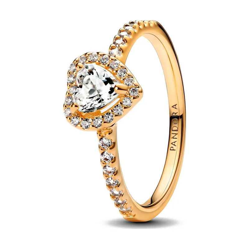 Anillo de corazón elevado 168421C01