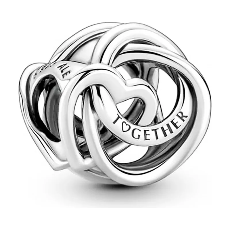 Charm Corazón Círculo Familiar Siempre 791507C00