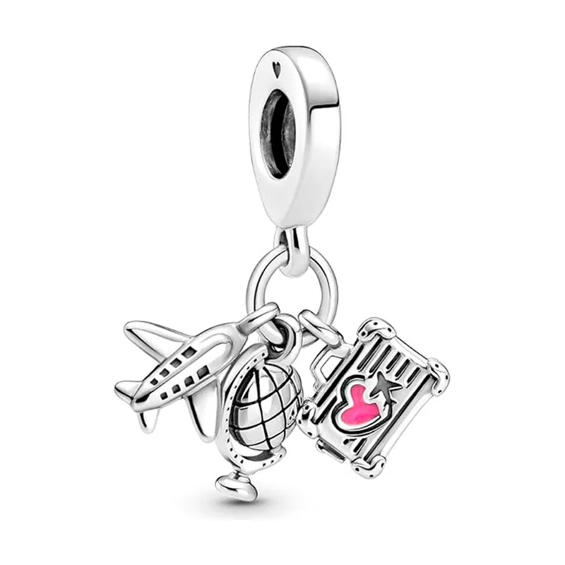 Charm Colgante AVIÓN, Globo y Maleta 799435C01