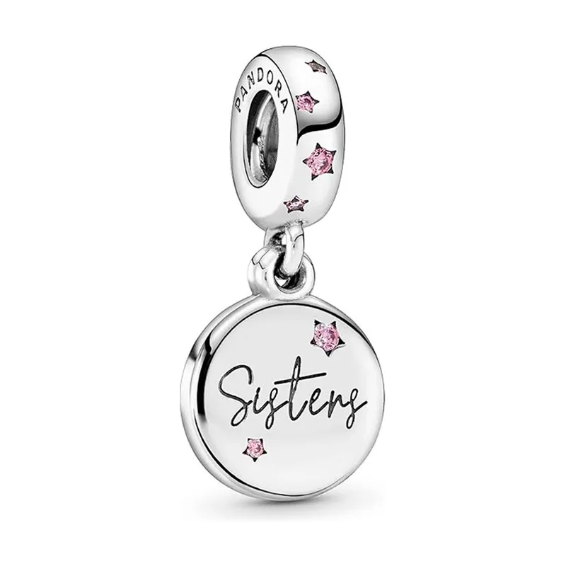 Charm colgante en plata de ley Hermanas Para Siempre 798012FPC