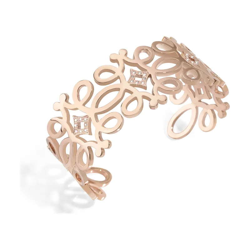 14 k Rose Gold-Plated Heart Stud Earrings with Clear Cubic Zirconia