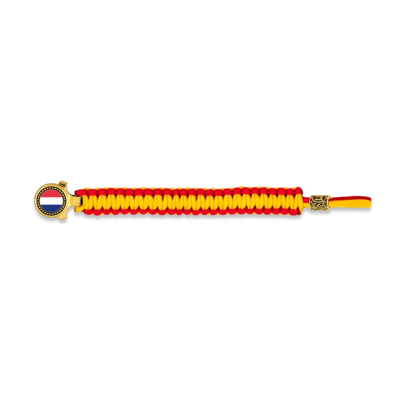 Pulsera Paracord Barbaric Oro / España 39440GR1032
