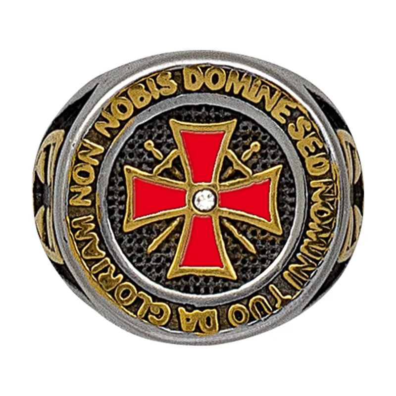 Anillo Sello Templario