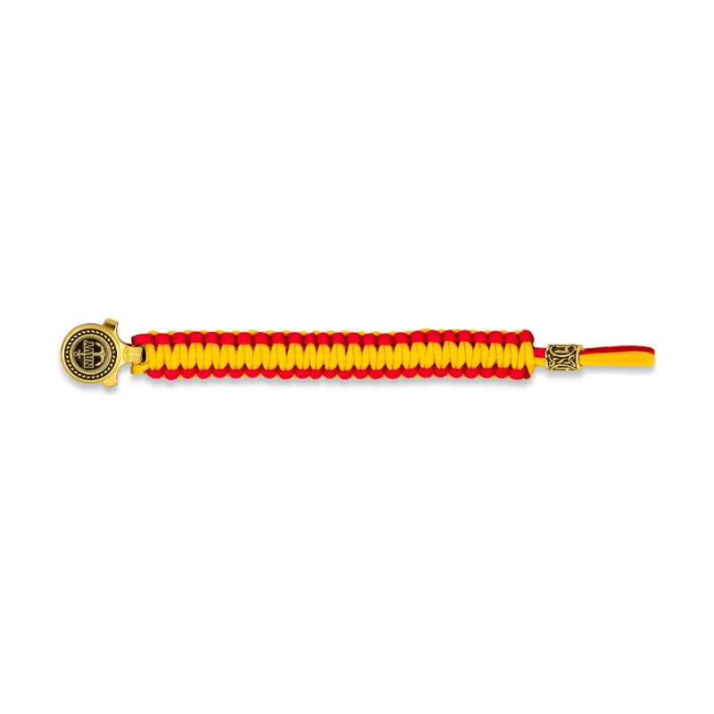Pulsera Paracord Barbaric Oro / España 39440GR1004